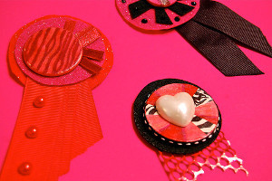 Valentine's Party Brooches