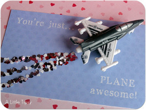 Plane Awesome Valentine