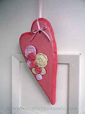 Hanging Holiday Heart