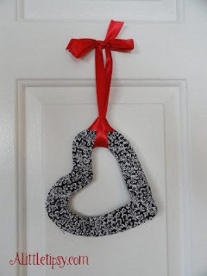 Festive Fabric Heart