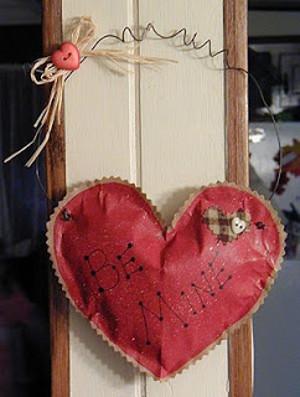 Be Mine Hanging Heart