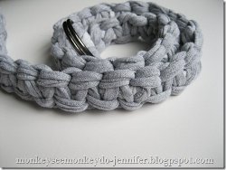 T-Shirt Yarn Woven Belt