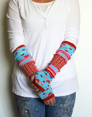 Valentine's Day Arm Warmers