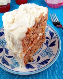 Three Layer Hummingbird Cake