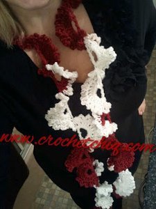 Berries in the Snow Scarf