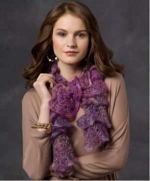 Lightning Fast Ruffle Scarf