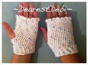 Cotton Fingerless Gloves