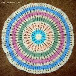 circular crochet chart