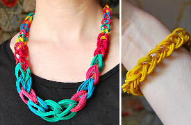 Chic Chain Rubber Band Jewelry