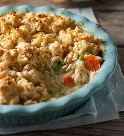 Chicken Pot Pie Crumble