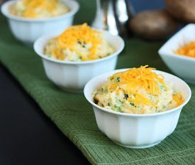 Broccoli Cheese Mashed Potatoes