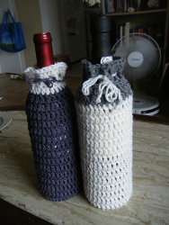 One Hour Wine Bottle Cozy