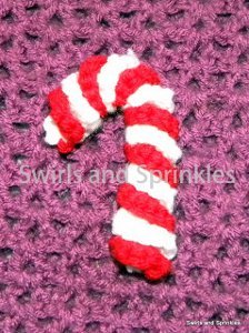 Small Candy Cane Ornament