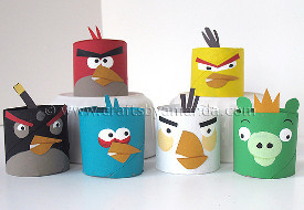 Toilet Tube Angry Birds