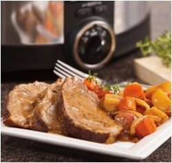 Slow Cooker Beef Roast with Vegetables