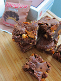 Peanut Butter Goo Goo Brownies