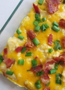 Loaded Mashed Potato Casserole