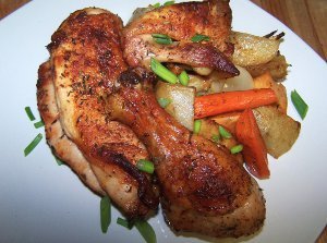 Roasted Jerk Chicken and Potatoes