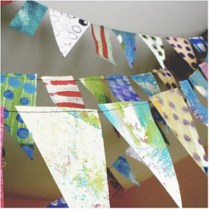 Recycled Party Bunting