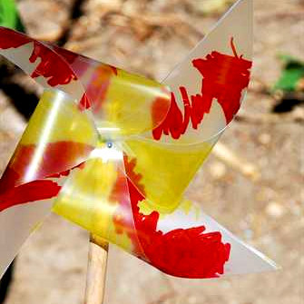 Artsy Personalized Pinwheel