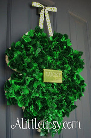 Sham-Rockin' Wreath