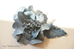 Denim Flowers