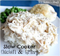 Slow Cooker Chicken and Gravy