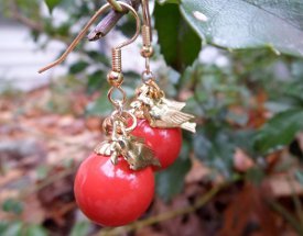 Super Simple Ornament Earrings