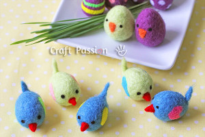 Little Felted Birdies