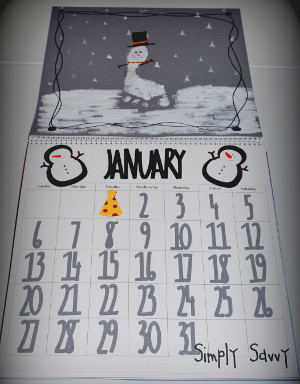 Kid's  Prints Calendar