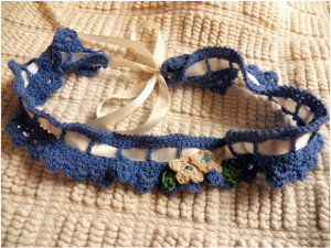 Something Blue Garter