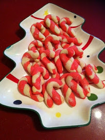 Candy Cane Cookies