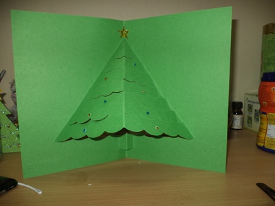 3D Pop Up Tree Card