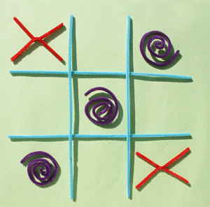 Travel Game of Tic Tac Toe