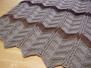 Chocolate Layer Cake Afghan