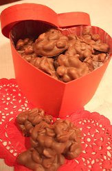 Sweet Chocolate Nut Clusters