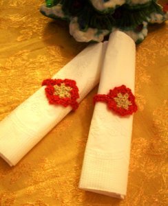 Snowflake Napkin Rings