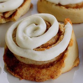 Very Best Cinnamon Roll Cookies