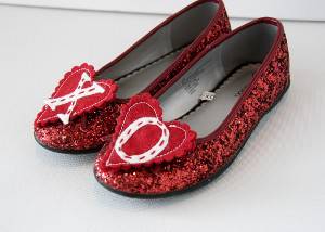 Dorothy's Valentine's Day Shoes
