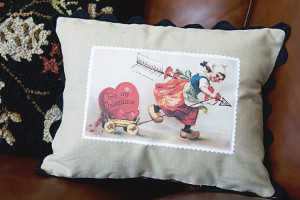 Postcard Pillow