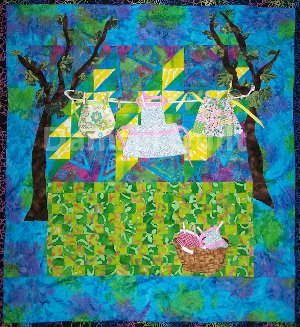 Aprons on the Clothesline Wall Hanging Pattern