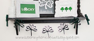 Paper Shamrock Garland