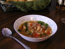 Easy Italian Sausage Soup