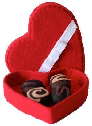 Felt Chocolate Box