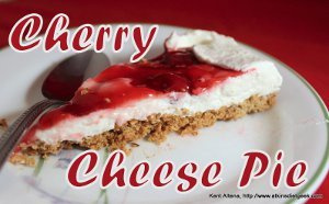Low Carb Cherry Cheese Pie
