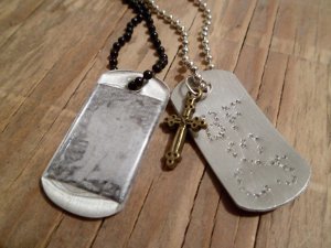 Personalized Dog Tag Necklace Tutorial