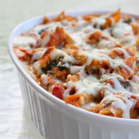 Ultimate "Loaded" Cheesy Chicken Pasta Bake