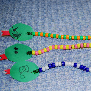 Slinky Bead Snake Craft