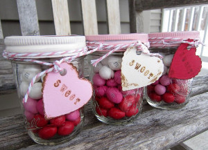 Mason Jar Valentines