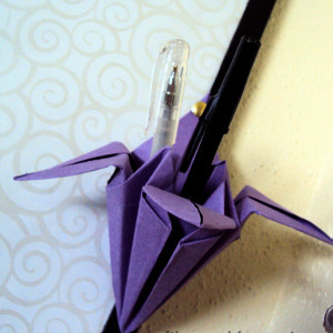 Lily Paper Pencil Holder